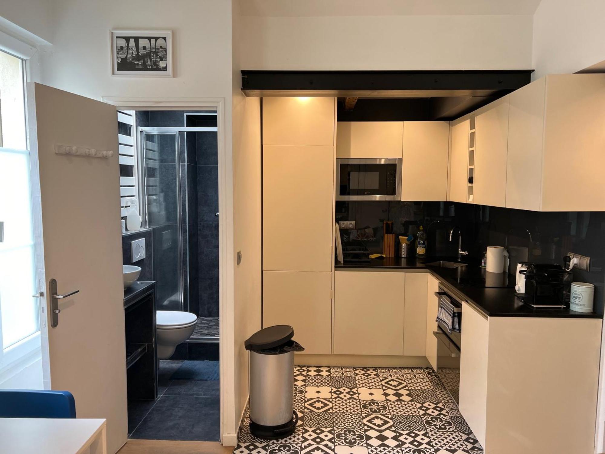Appartement Atypique Aux Batignolles Paris Dış mekan fotoğraf